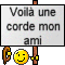 Voilà une corde